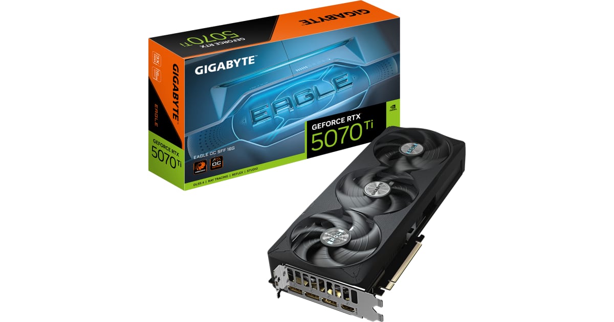 Tarjetas Gráficas (GPU) Gigabyte EAGLE 5070 TI GEFORCE RTX 16GB